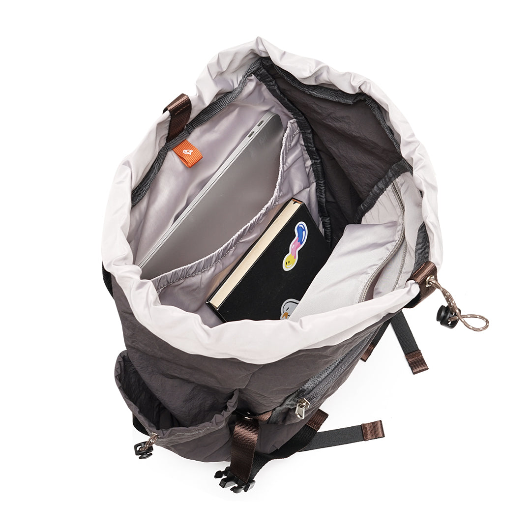BLRY Nylon Cinch Backpack