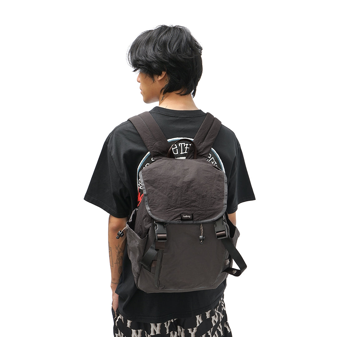 BLRY Nylon Cinch Backpack