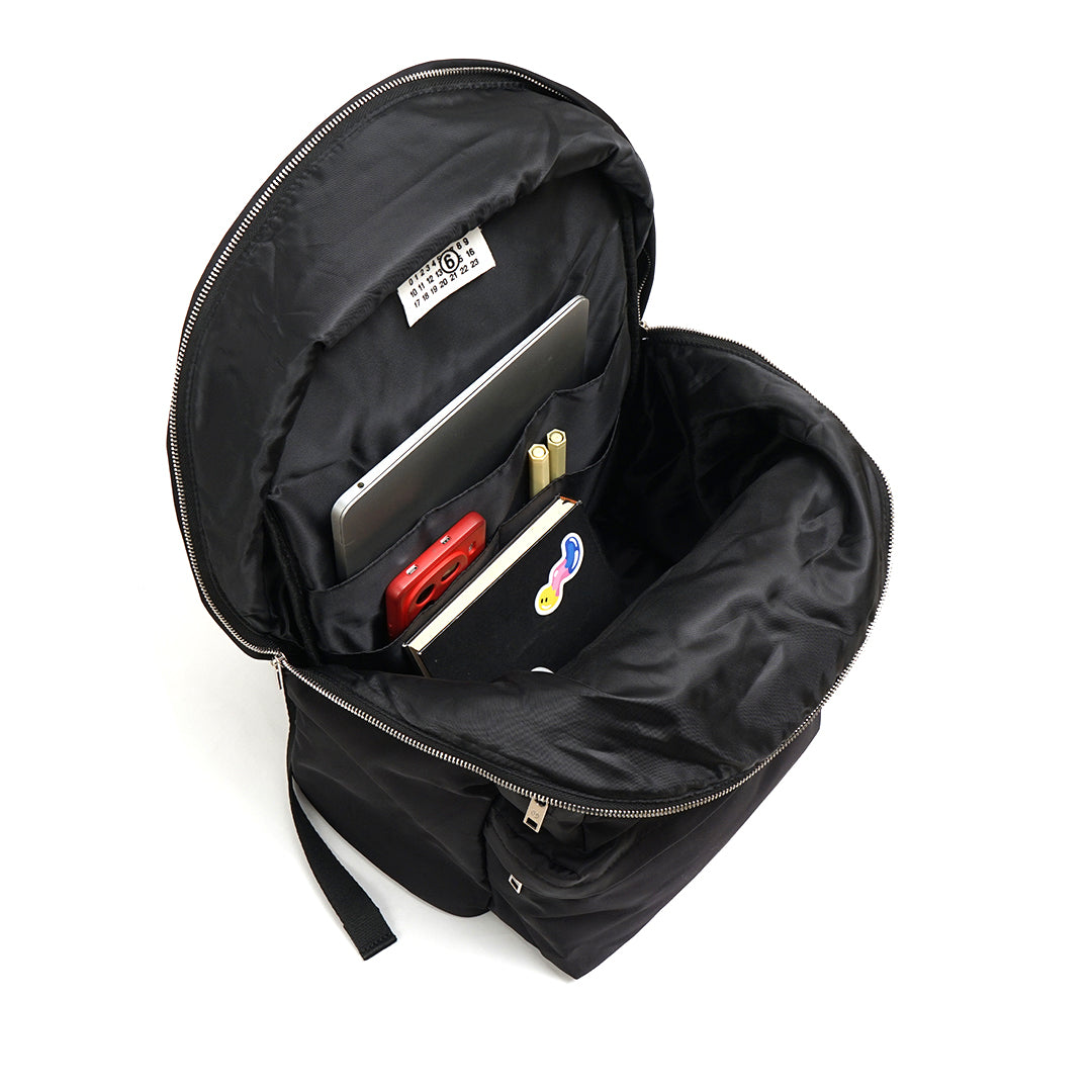 MM6 by MM Three Pockets Nylon Backpack