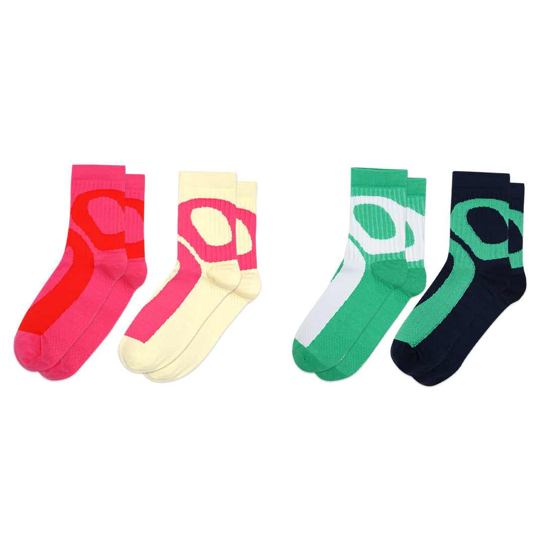 On Cloud Liquid Logo High Socks 2-Pair Pack