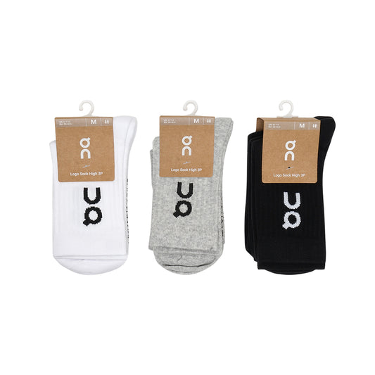 On Cloud Logo High Socks 3-Pair Pack