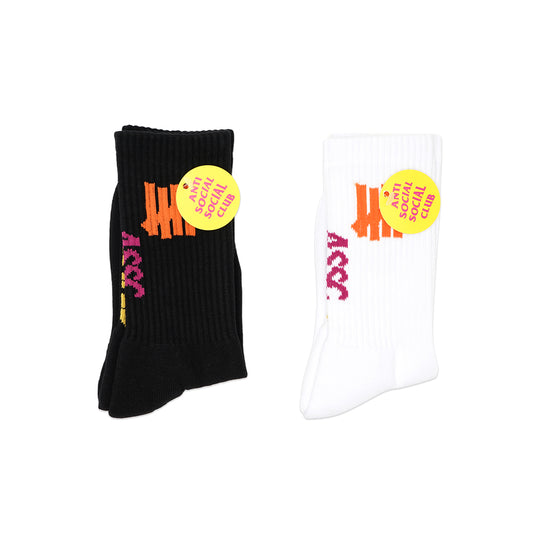 Undefeated X Anti Social Social Club Mid Socks