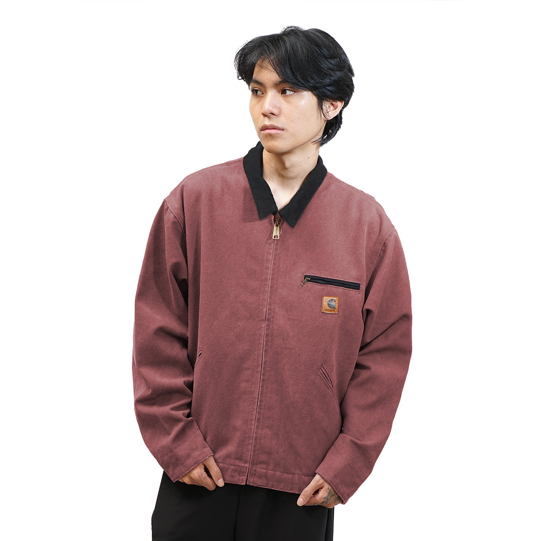 CHT OG Detroit Leather Patch Canvas Jacket