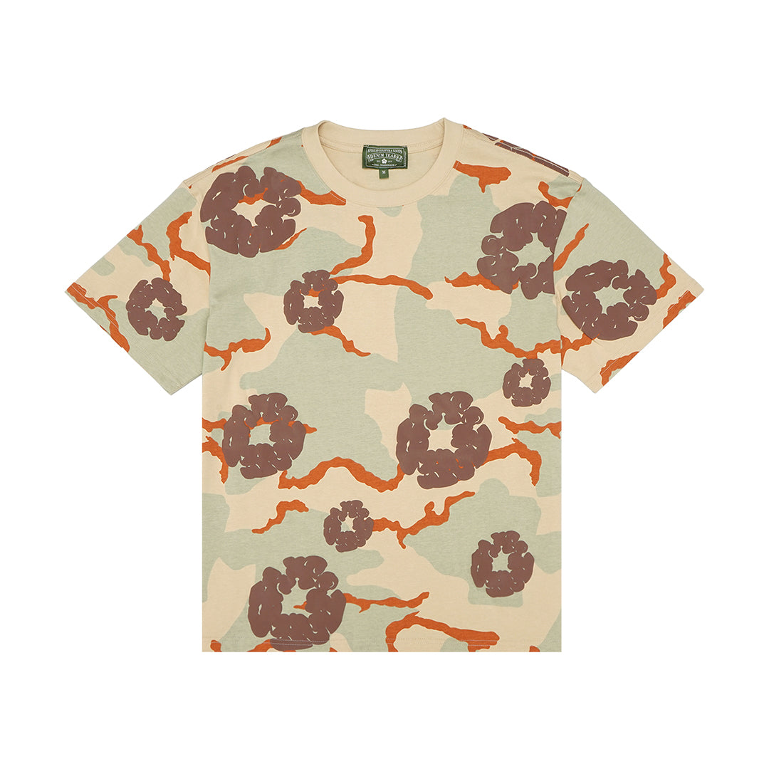 Denim Tears Cotton Wreath Camo T-Shirt