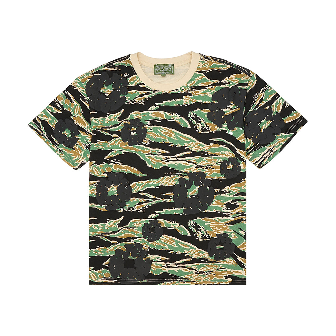 Denim Tears Cotton Wreath Camo T-Shirt
