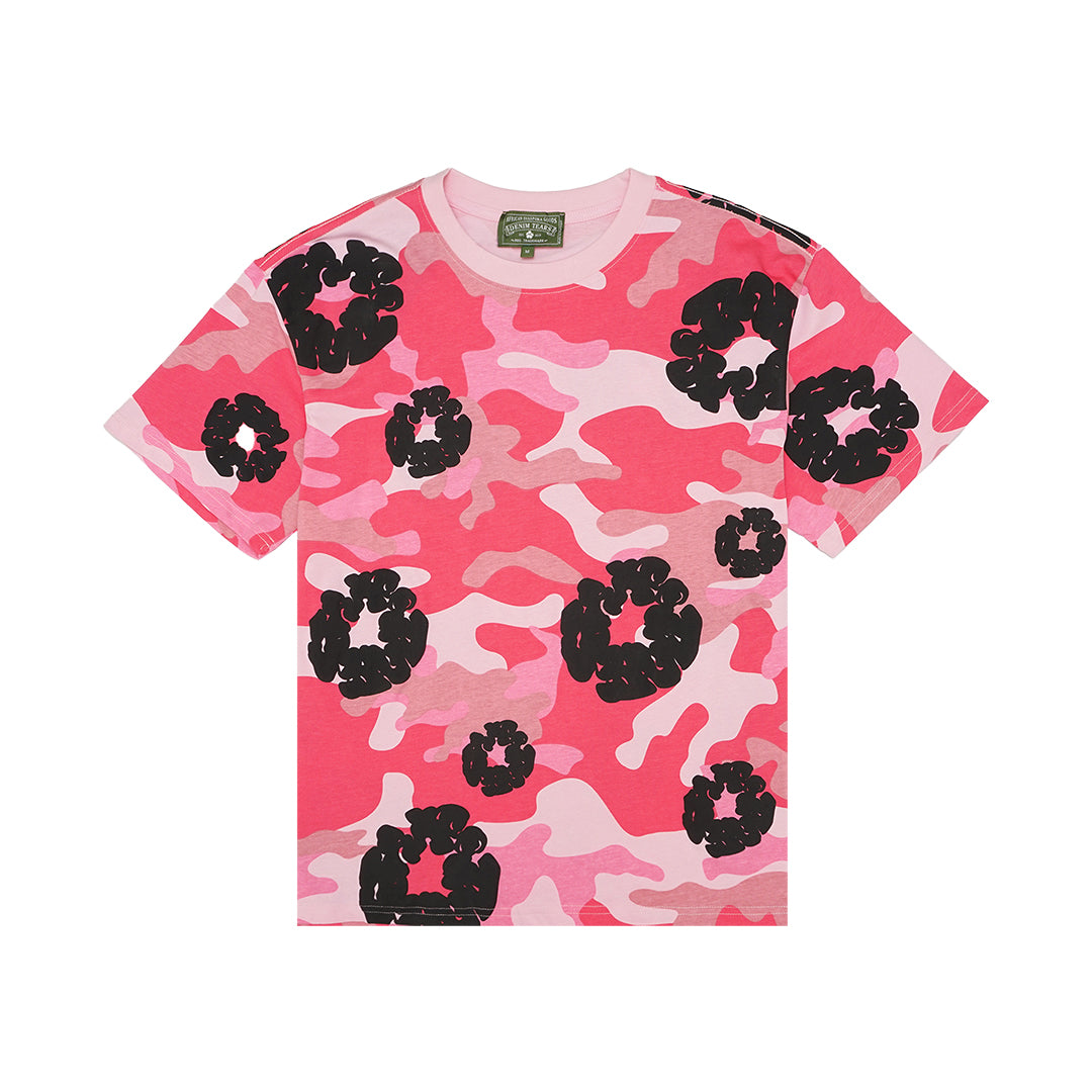 Denim Tears Cotton Wreath Camo T-Shirt