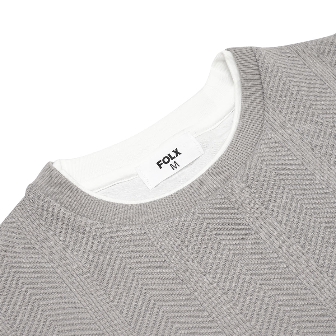 FOLX Arrow Textured T-Shirt