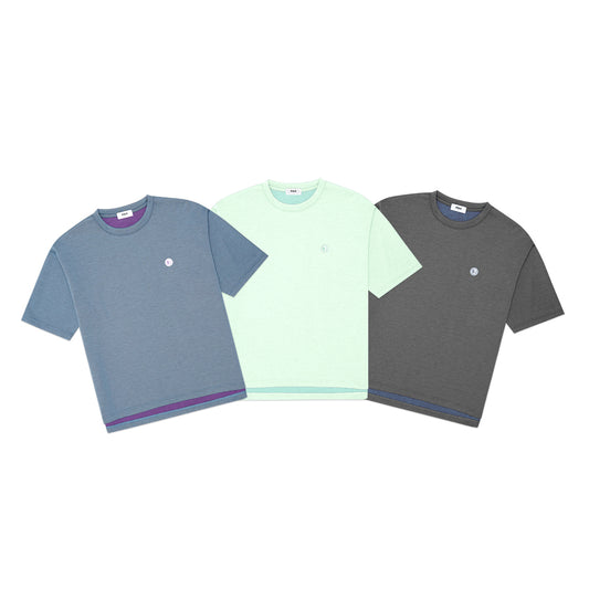 FOLX Circle Patch Double Jersey T-Shirt
