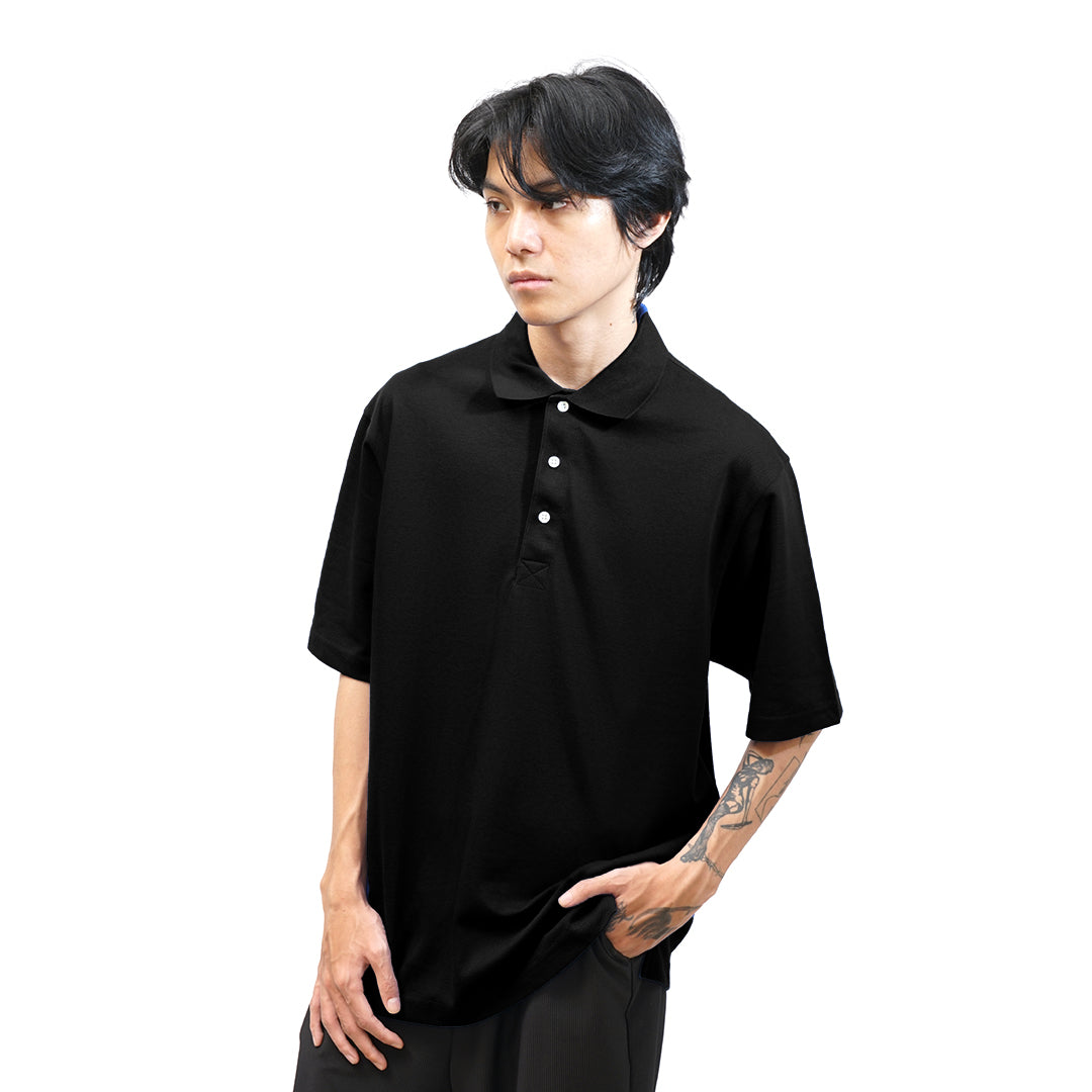 FOLX Basic Pique Polo Shirt