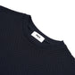 FOLX Jacquard Diamond Slash Textured Sweatshirt