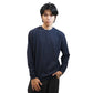 FOLX Jacquard Diamond Slash Textured Sweatshirt