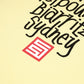 SDOUBLE Cities Text T-Shirt