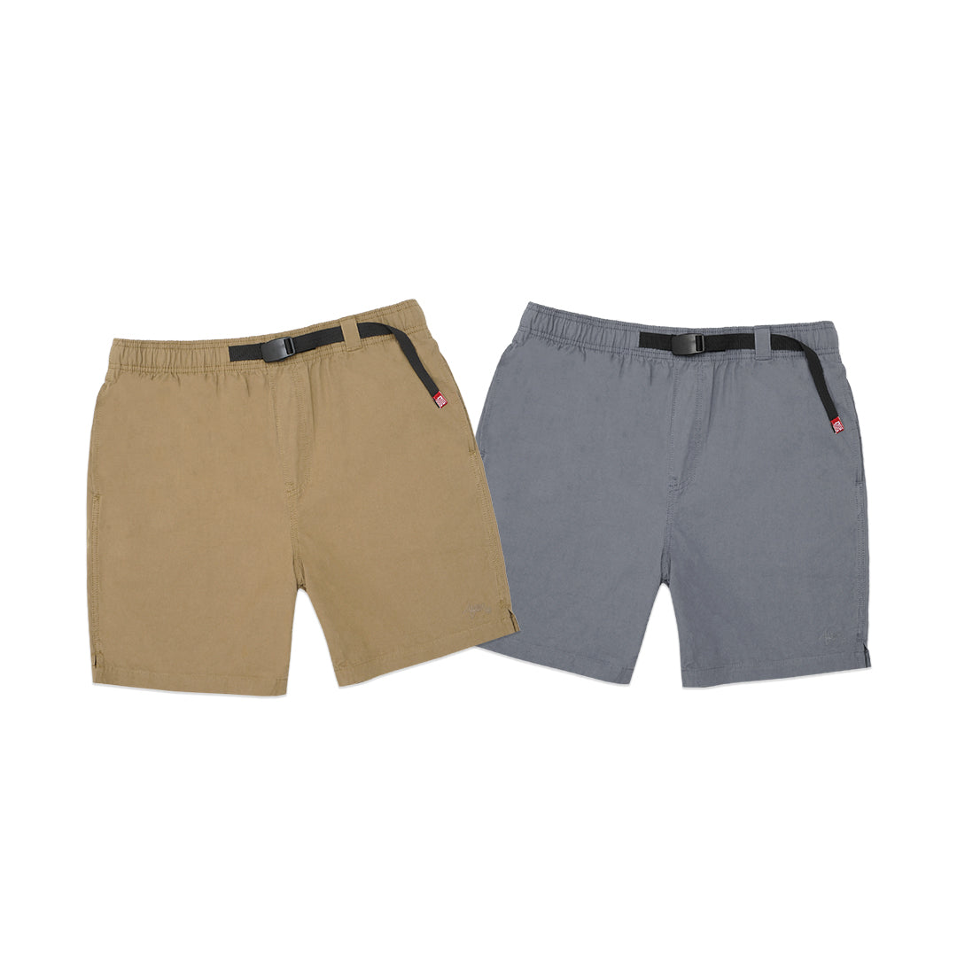 SDOUBLE Waist Belt Trail Shorts