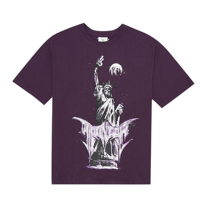 YOUNGLA Liberty Graphic T-Shirt