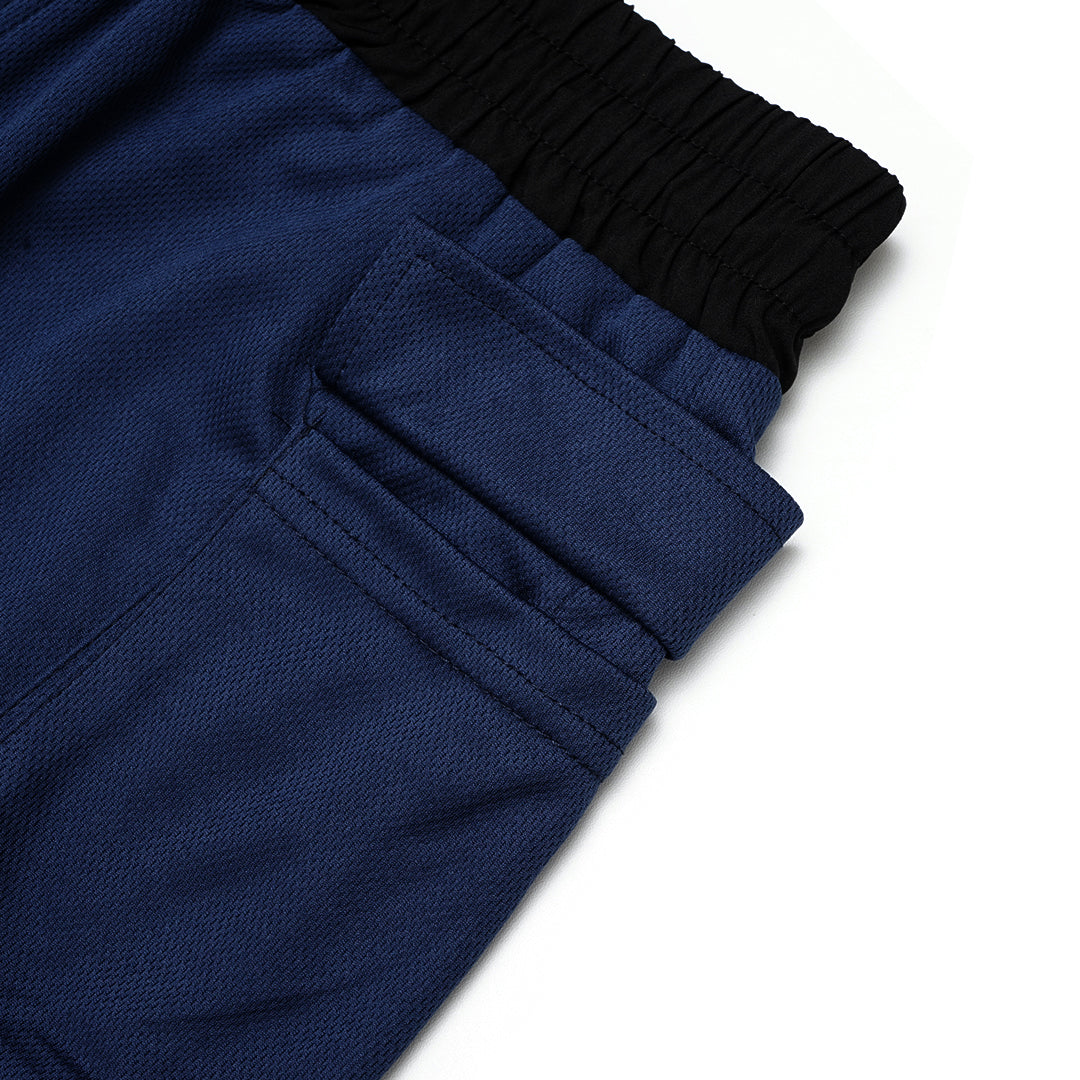 YOUNGLA Flap Pocket Liner Shorts