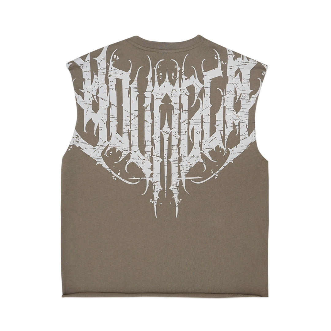 YOUNGLA Anarchy Cropped Tank Top