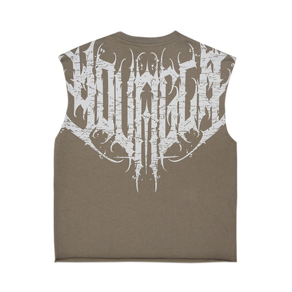 YOUNGLA Anarchy Cropped Tank Top