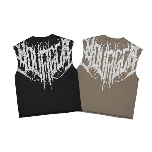 YOUNGLA Anarchy Cropped Tank Top