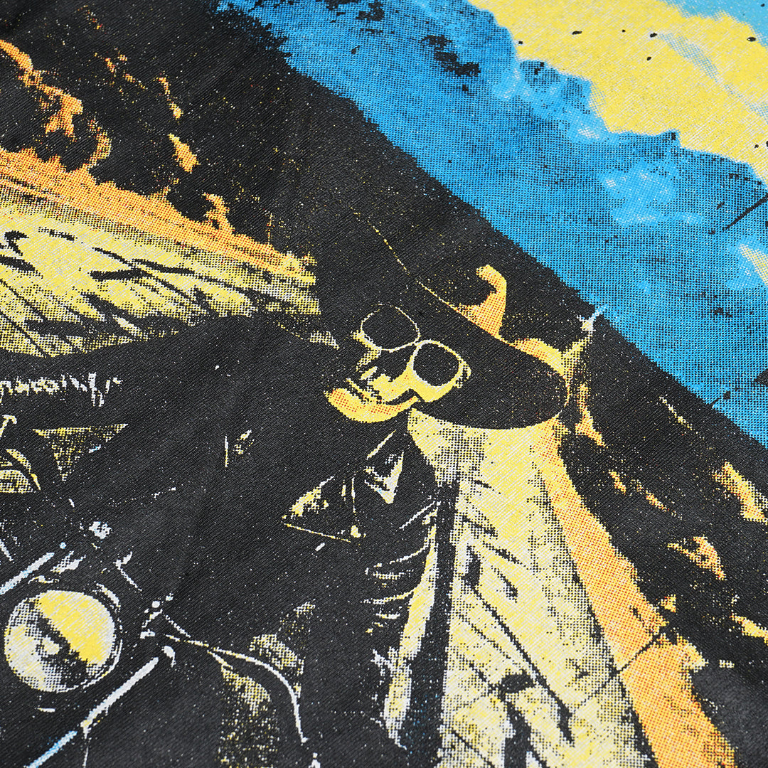 Godspeed Skeleton Motorcycle Rider T-Shirt