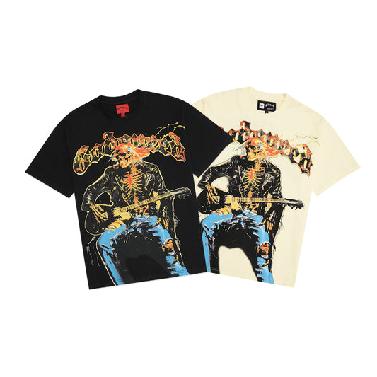 Godspeed Rock Dreams Bone T-Shirt
