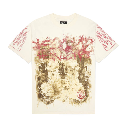 Hellstar Crucifixion Fire T-Shirt