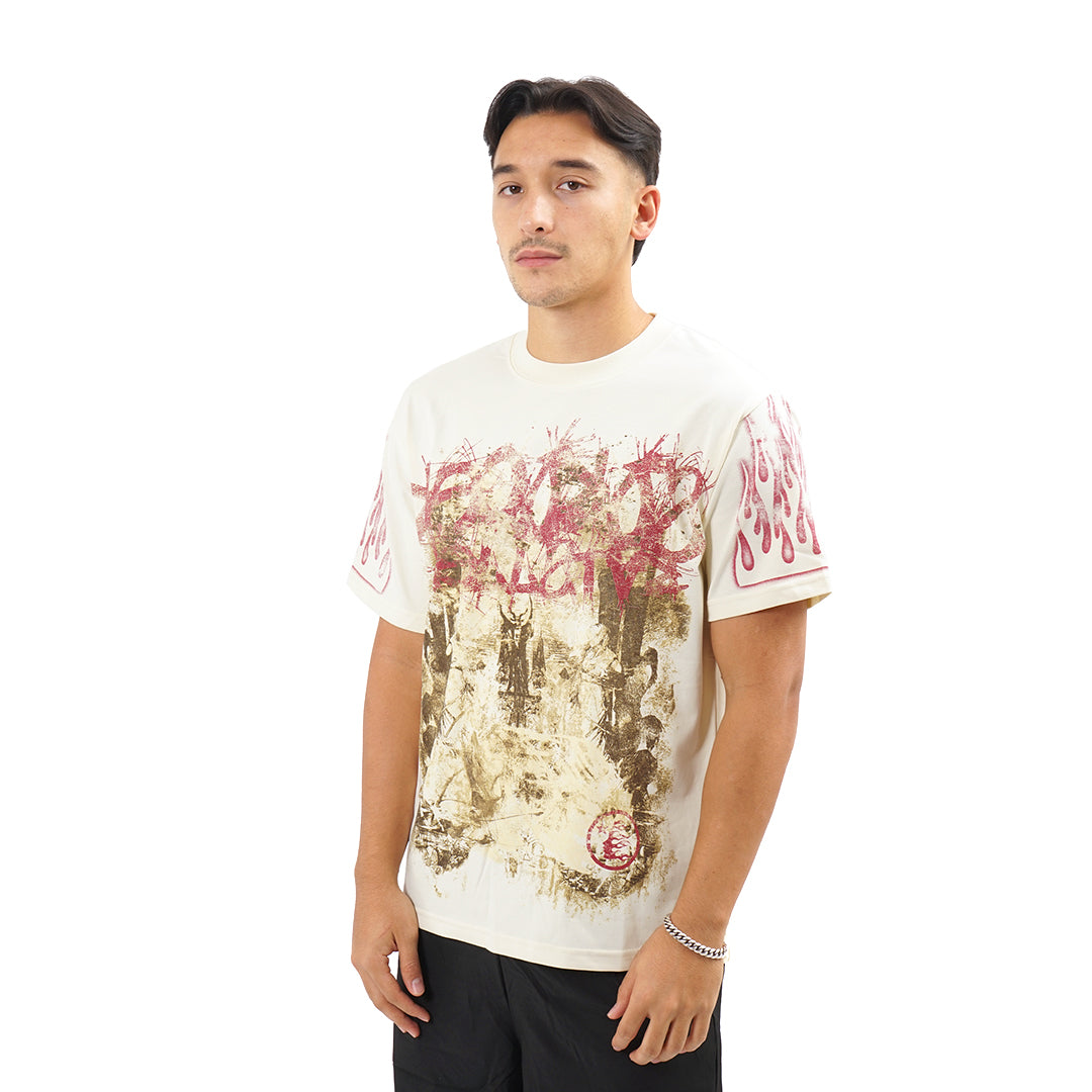 Hellstar Crucifixion Fire T-Shirt