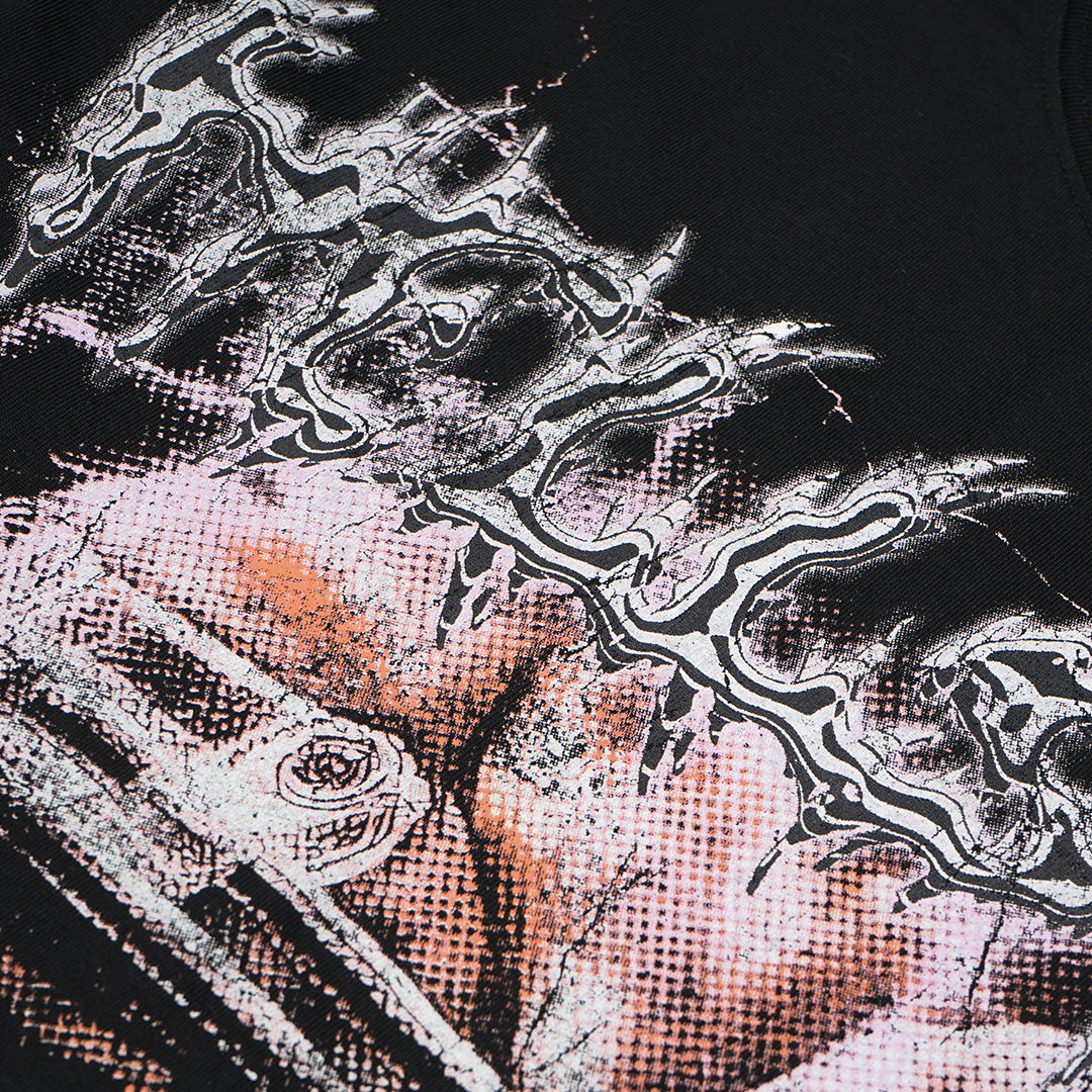 Hellstar Rugby Skull T-Shirt