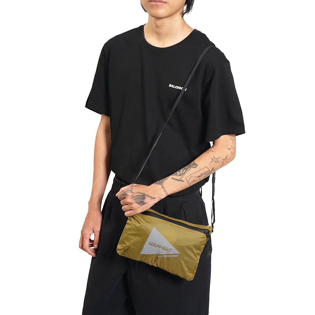 Gramicci X And Wander Nylon Sacoche Shoulder Bag