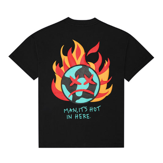 Broken Planet Man Its Hot In Here T-Shirt