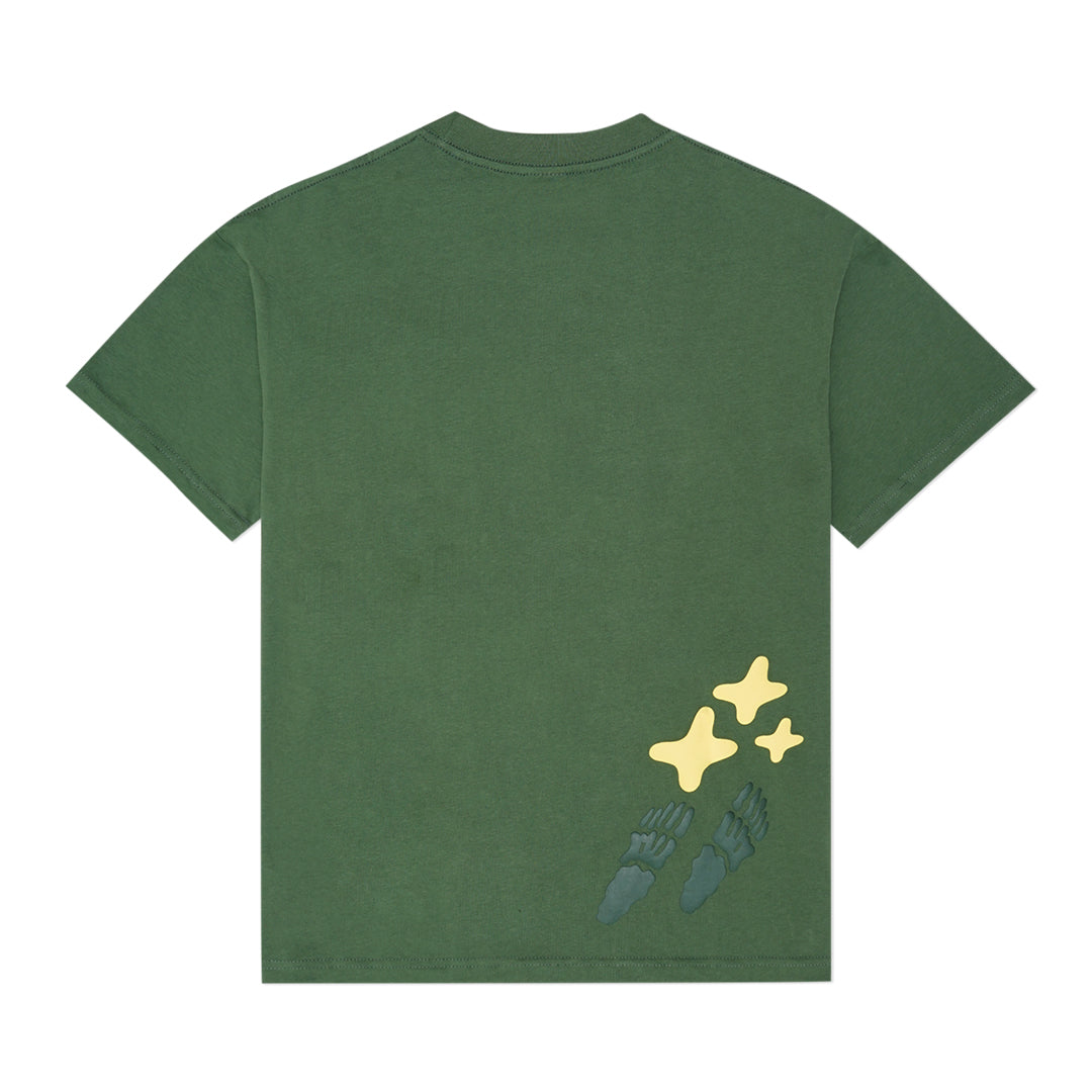 Broken Planet Skull Space Trails T-Shirt