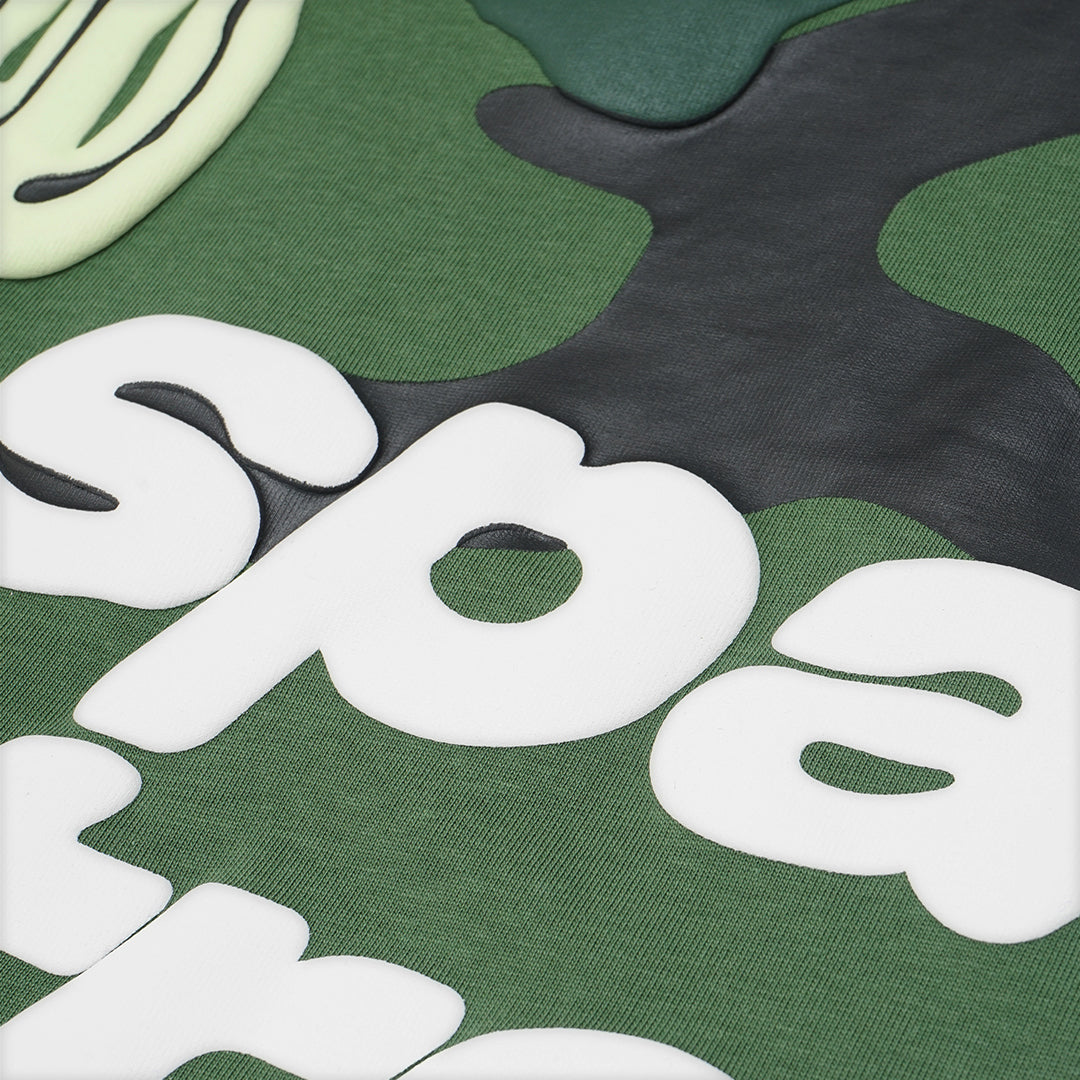 Broken Planet Skull Space Trails T-Shirt