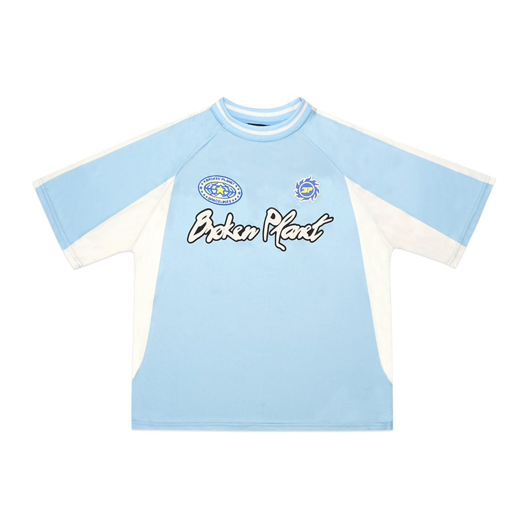 Broken Planet Spacelines Football Jersey T-Shirt