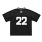 Broken Planet Silver 22 Football Jersey T-Shirt