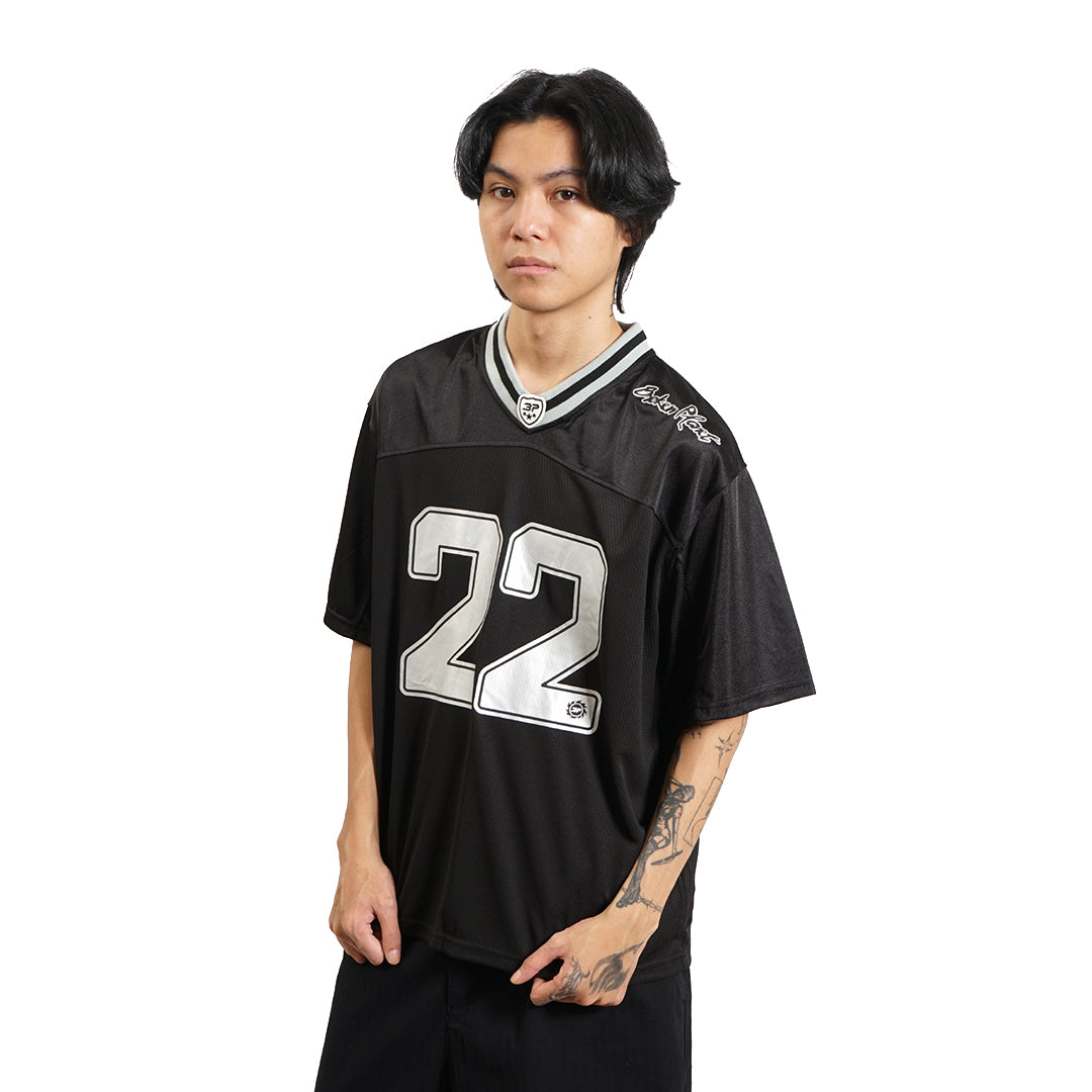 Broken Planet Silver 22 Football Jersey T-Shirt – SANGKIL