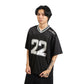 Broken Planet Silver 22 Football Jersey T-Shirt