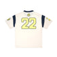 Broken Planet Yellow 22 Football Jersey T-Shirt