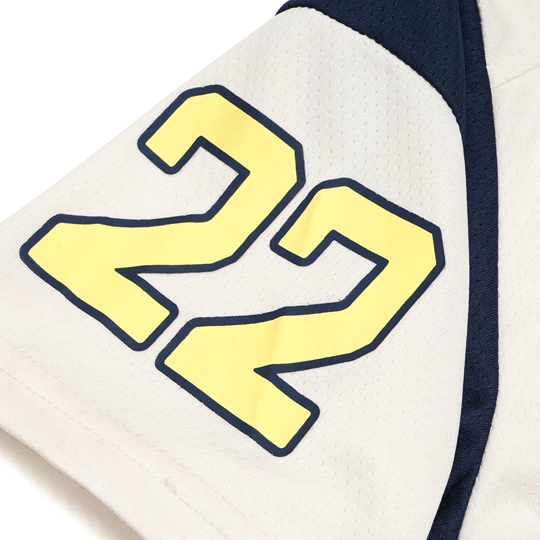 Broken Planet Yellow 22 Football Jersey T-Shirt