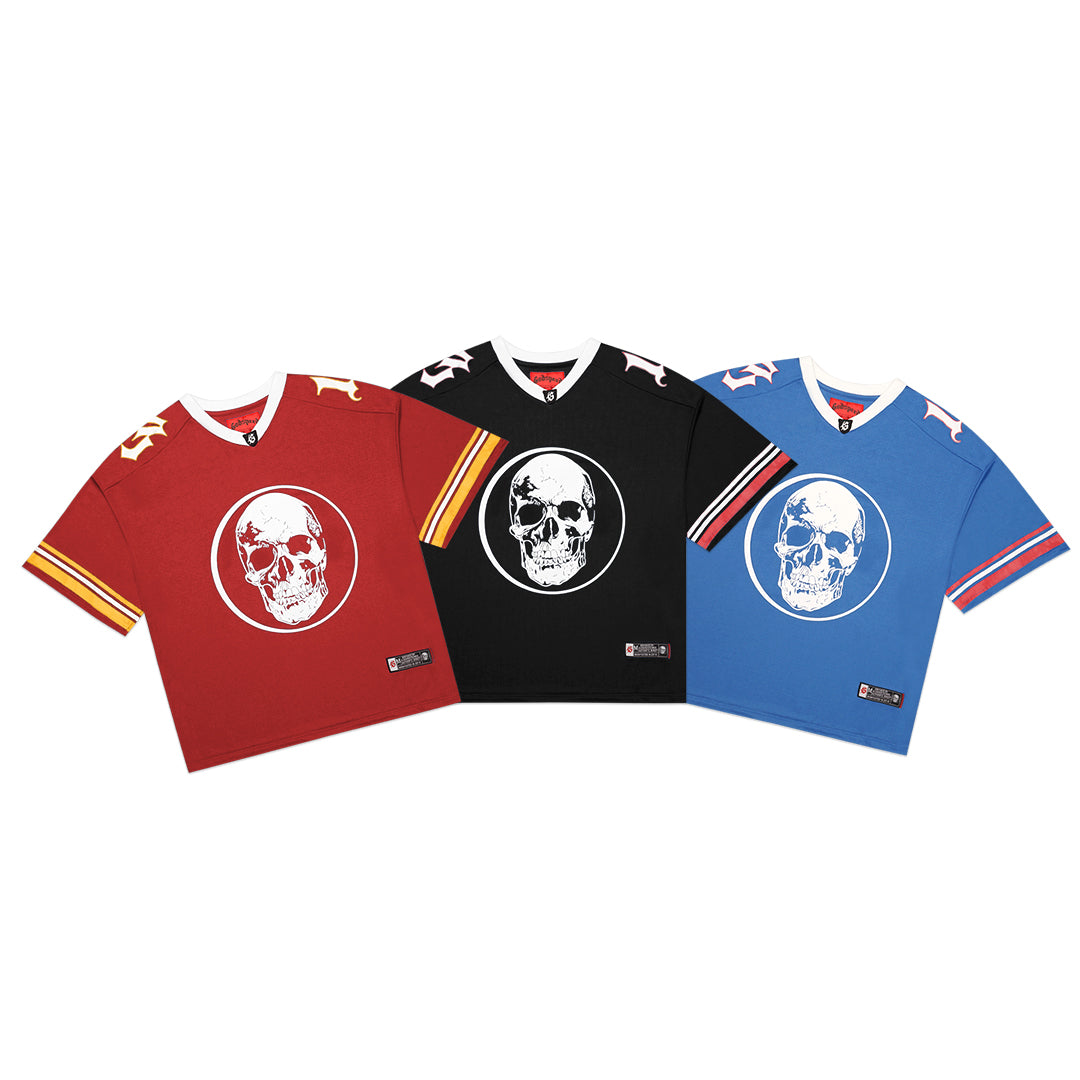 Godspeed Skull Jersey T-Shirt