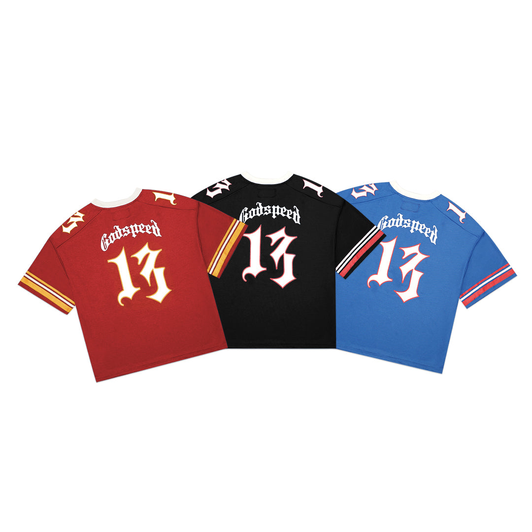 Godspeed Skull Jersey T-Shirt