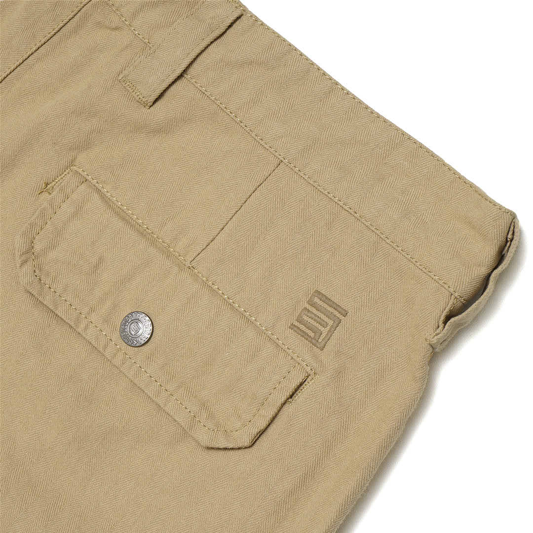 SDOUBLE Herringbone Field Shorts