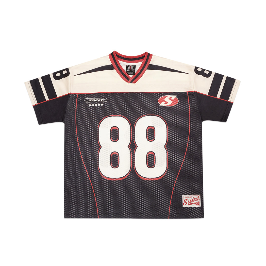 Saint Michael 88 Black American Retro Jersey T-Shirt