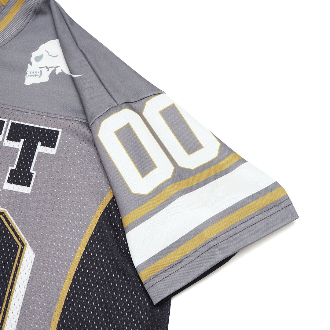 Saint Michael Double Skulls 00 American Retro Jersey T-Shirt