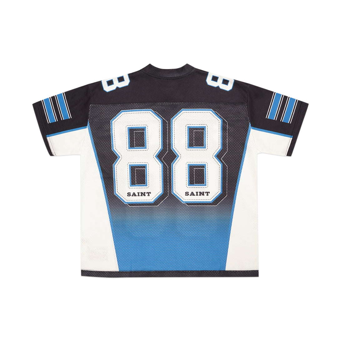 Saint Michael White-Blue 88 American Retro Jersey T-Shirt