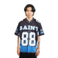 Saint Michael White-Blue 88 American Retro Jersey T-Shirt