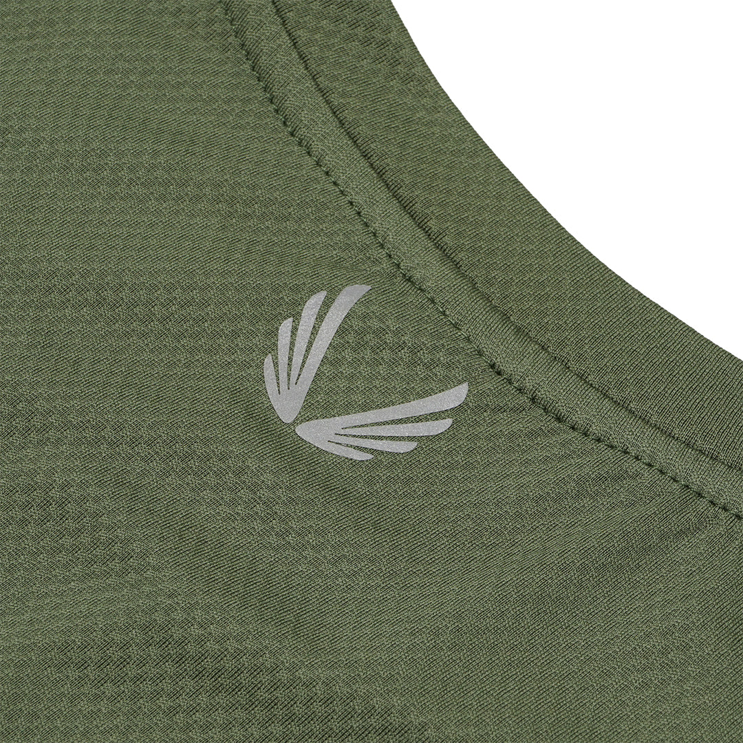 ASRV Run Cutoff Back Logo Tank Top