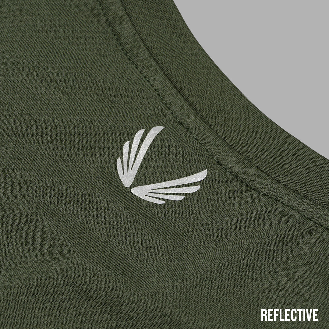 ASRV Run Cutoff Back Logo Tank Top