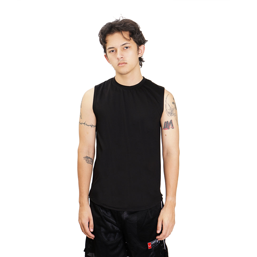 ASRV Run Cutoff Back Logo Tank Top