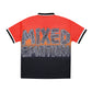 Mixed Emotion Paradise Button Up Jersey Polo Shirt