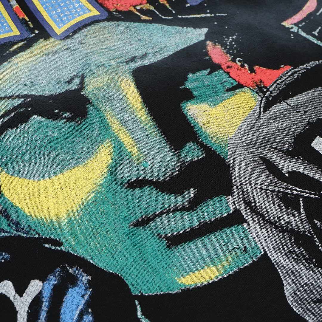 VALE USA Bling Graffiti T-Shirt