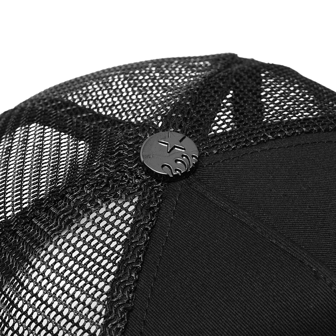 Hellstar Dots OG Logo Mesh Trucker Baseball Cap